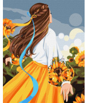 Картина за номерами - Моя квітуча Україна