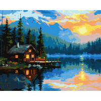 Картина за номерами - Озерний затишок ©art_selena_ua