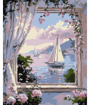 Картина за номерами - Чарівна гавань