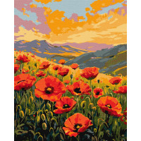 Картина за номерами - Тиша серед маків