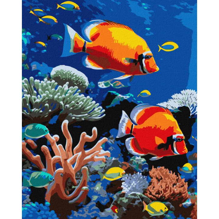 Картина за номерами - Яскравий риф