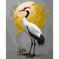 Картина за номерами - Золота екзотика з фарбами металік extra