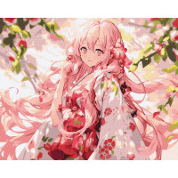 Картина за номерами - У квітучому саду ©art_selena_ua