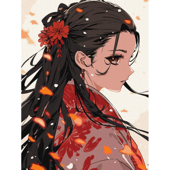 Картина за номерами - Милування красою ©art_selena_ua
