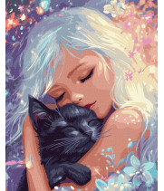 Картина за номерами - Пухнастий талісман