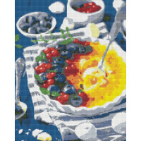 Набір з алмазною мозаїкою Чорничне крем-брюле