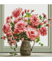 Алмазна мозаїка - Аромат букета