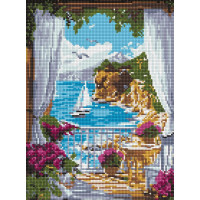 Алмазна мозаїка - Сонячна гавань ©art_selena_ua