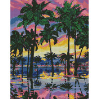 Алмазна мозаїка - Райський відпочинок