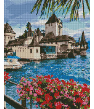 Алмазна мозаїка - Чарівна Швейцарія