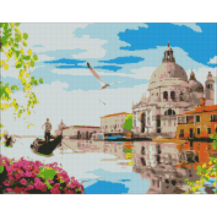 Алмазна мозаїка - Яскрава Венеція