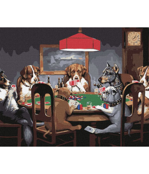 Собаки грають в покер ©Кассіус Кулідж