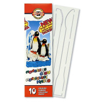 Пластилін K-I-N Пінгвіни картонна упаковка 200г, 10кол