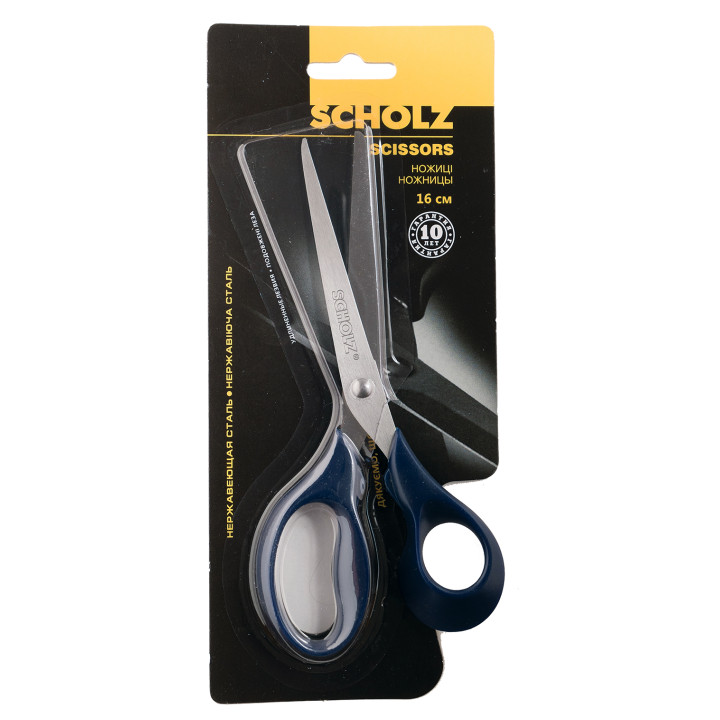 Ножиці SOZ 4258 16см. універс., подовжені леза (1/12)