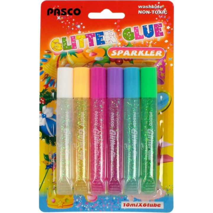 Клей з блискітками 