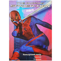 Папір кольоровий SM13-251K бархат.Spider-man A4(10арк/10кол)