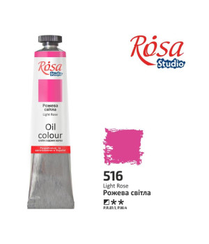Фарба олійна, Рожева світла,  516  60мл, ROSA Studio (1 4)
