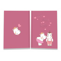 Блокнот TM Profiplan Sweet love note hippos, А6