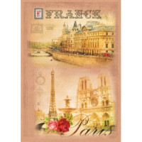 Книжка запис. KRAFT А5, 36 арк. клітинка CS5136K-001 (центр. шов)