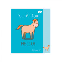 Блокнот TM Profiplan Artbook horse, А6