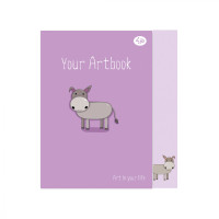 Блокнот TM Profiplan Artbook donkey, А6