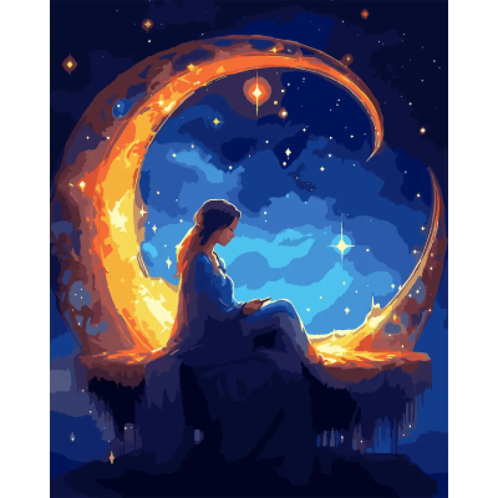 Картина за номерами SANTI 