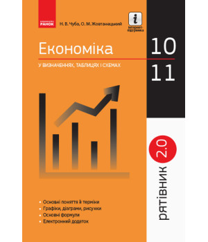 СП Економіка у визн.табл.і схем. 10-11 кл. Рятівник 2.0 (Укр)