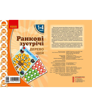 НУШ Ранкові зустрічі. Плакат. Дерево ідей 1-4 кл. (Укр)