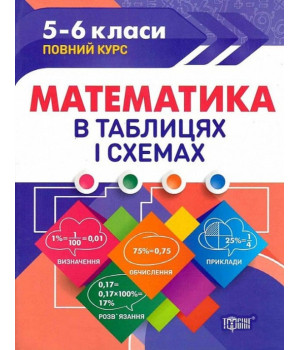 Математика в таблицях та схемах. 5-6 класи