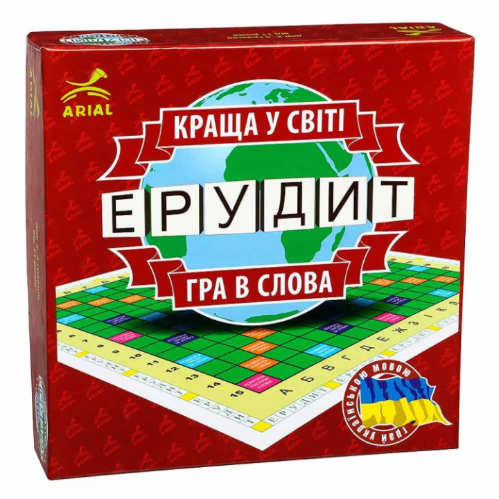 Настільна гра Ерудит (Укр) Arial (4820059910107) (298724)