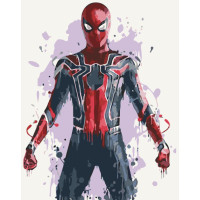 Розпис по номерах. 16016-ACNF Spider-Man 40*50 см